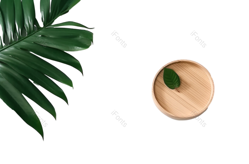 叶子图片,清新元素,水果PNG,白色免抠素材